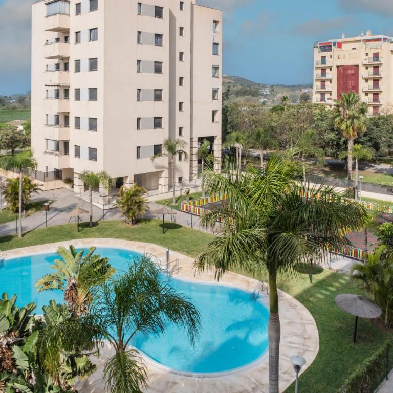 Piscina Abierta Beach Marinsa Padel - Apartamento Estudio con vistas al mar - 19