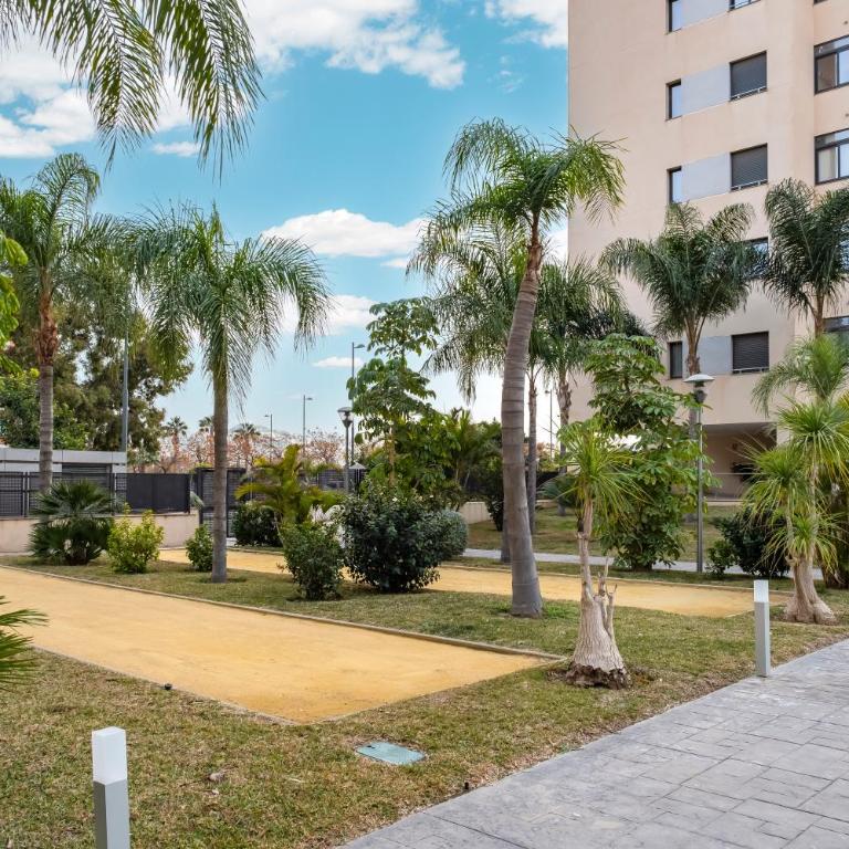Piscina Abierta Beach Marinsa Padel - Apartamento Estudio con vistas al mar - 29