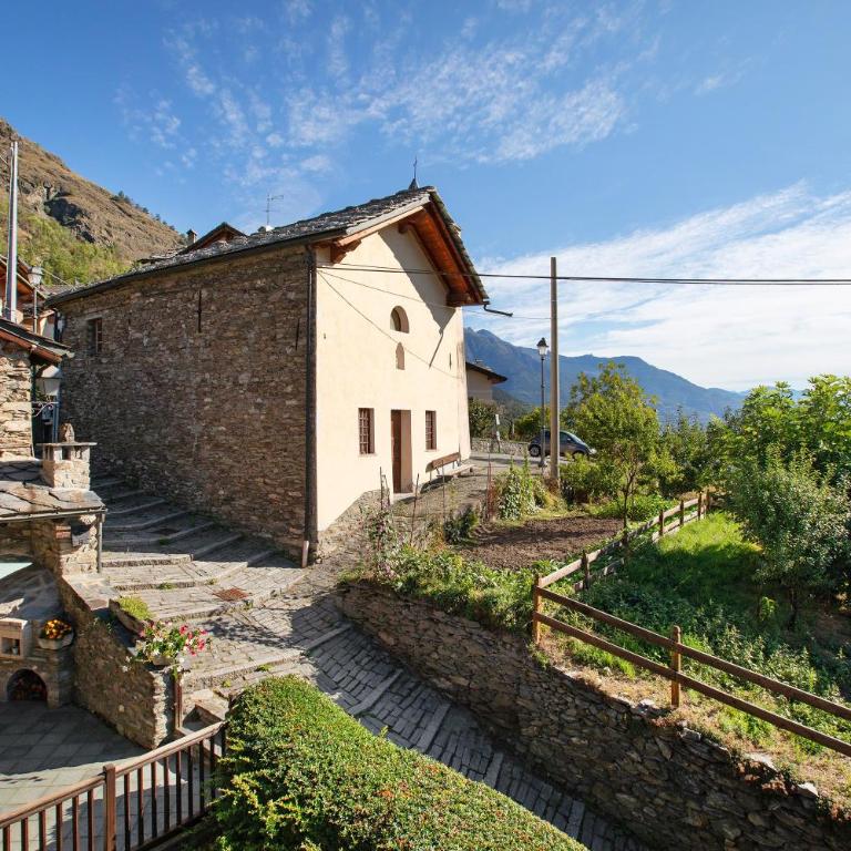 Casa Mauro con vista su Aosta - Appartamento Deluxe con 2 Camere da Letto e Vista Giardino - 3