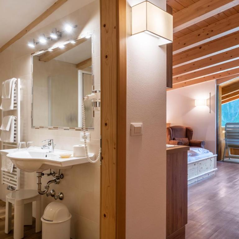 Hotel Residence Gardena Dolomites - Monolocale con Vista Montagna - 17