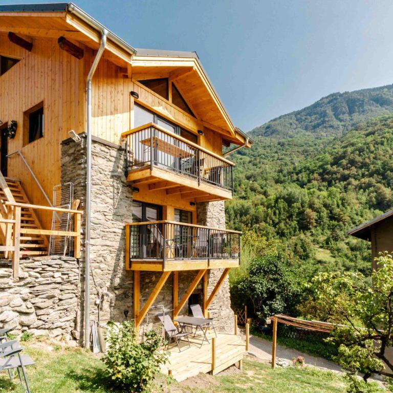 Agréable Chalet 3 étoiles App 3 - Deluxe-Apartment mit 2 Schlafzimmern und Gartenblick - 1