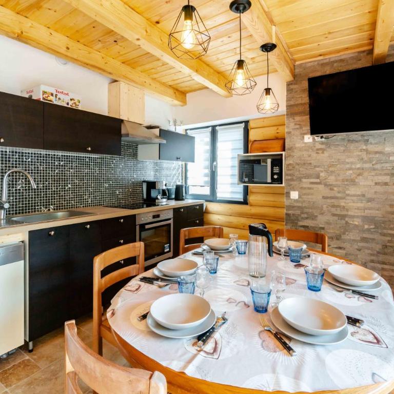 Agréable Chalet 3 étoiles App 3 - Deluxe-Apartment mit 2 Schlafzimmern und Gartenblick - 8