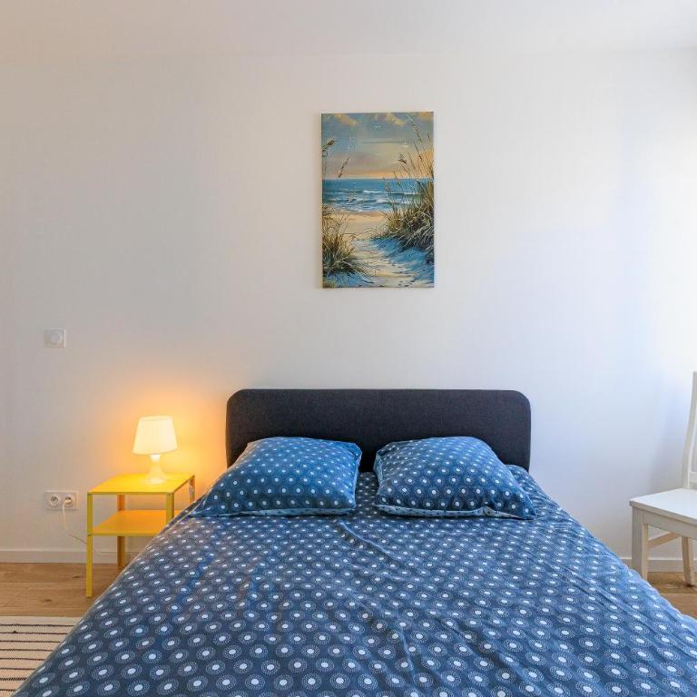 Appartement 6 Personnes Soustons - Two-Bedroom Deluxe Apartment with Garden View - 12