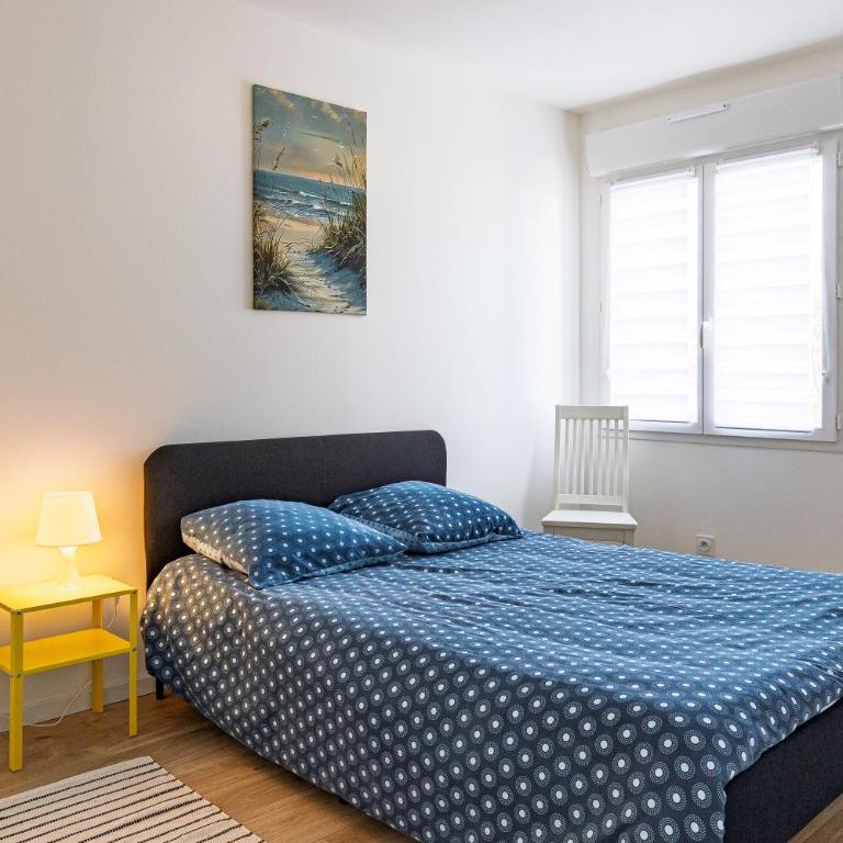Appartement 6 Personnes Soustons - Two-Bedroom Deluxe Apartment with Garden View - 11