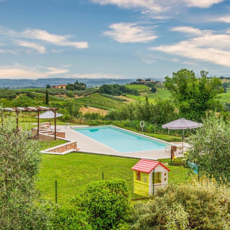Tenuta Fornacelle La Rosa - Two-Bedroom Deluxe Apartment with Garden View - 2