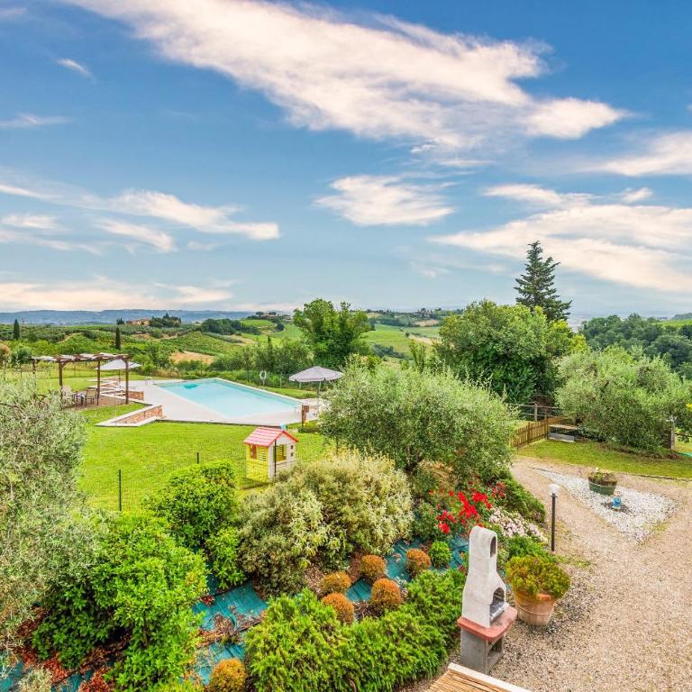 Tenuta Fornacelle La Rosa - Two-Bedroom Deluxe Apartment with Garden View - 3