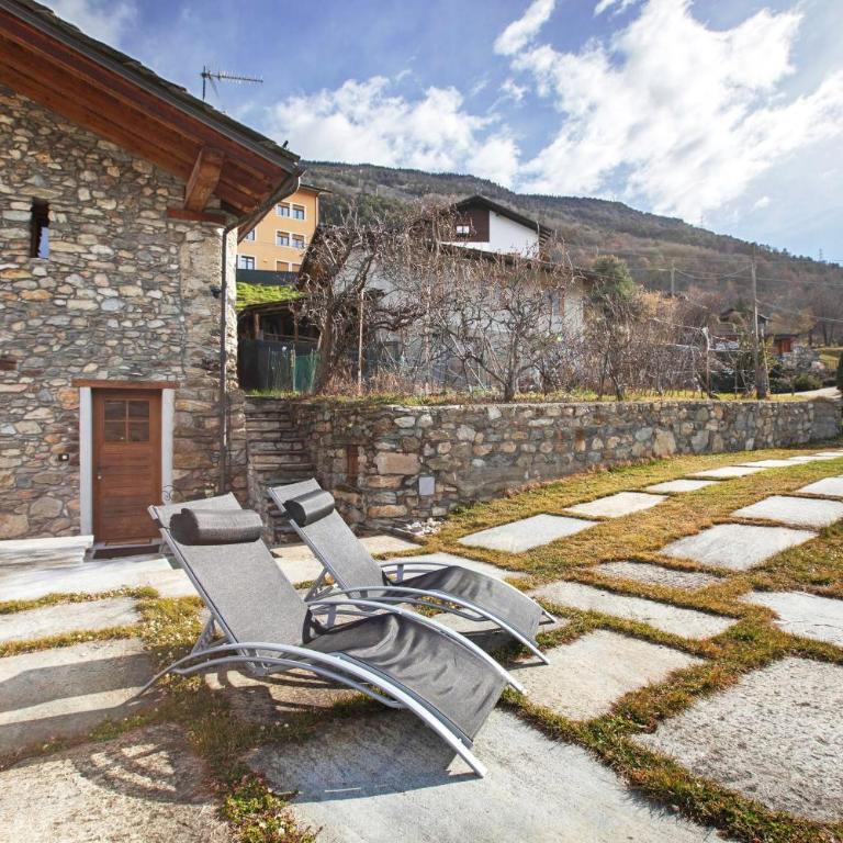Mini House Valle d'Aosta - Appartamento con 1 Camera da Letto e Vista Giardino - 27