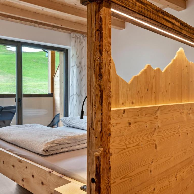 Blosegghof Bergchalets Waldblick - Two-Bedroom Deluxe Apartment with Garden View - 8