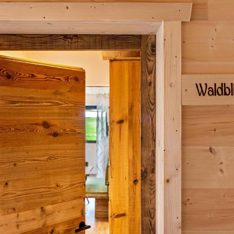 Blosegghof Bergchalets Waldblick - Two-Bedroom Deluxe Apartment with Garden View - 20