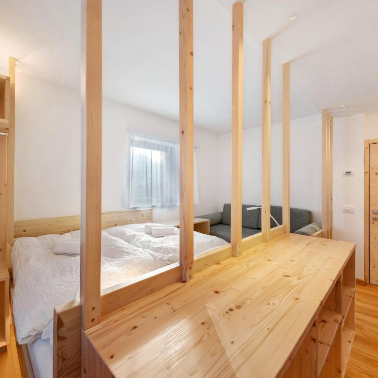 Roda A Parte - Appartamento con 3 Camere da Letto e Vista Montagna - 9