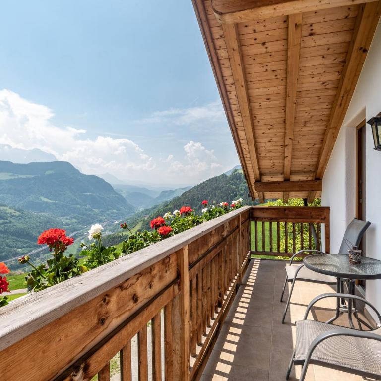 App Dolomiten Winklerhof - Deluxe-Apartment mit 2 Schlafzimmern und Gartenblick - 4