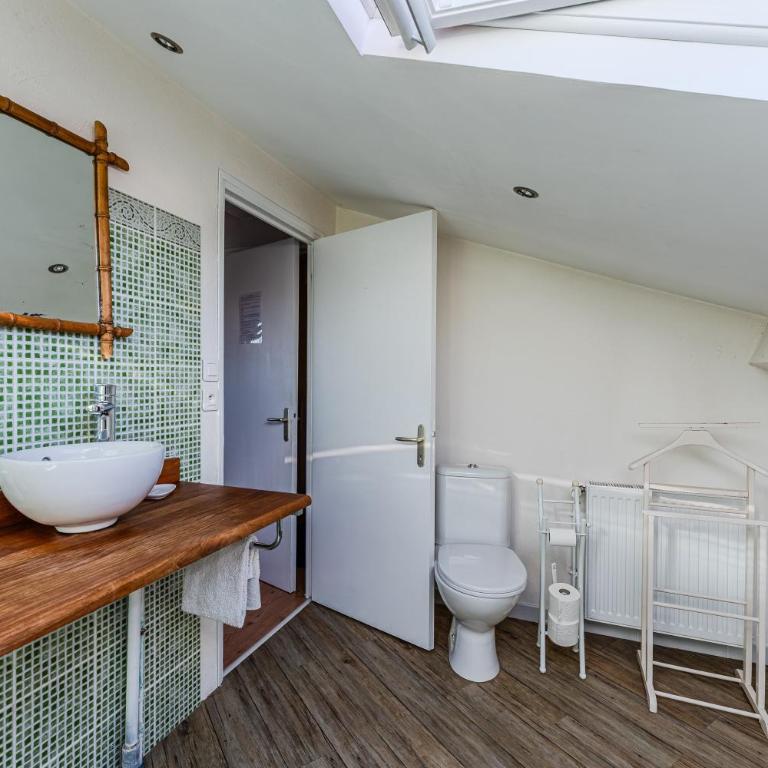 La Chambre Dorée du Bassin - Chambre Double - Accessible aux Personnes à Mobilité Réduite - 12