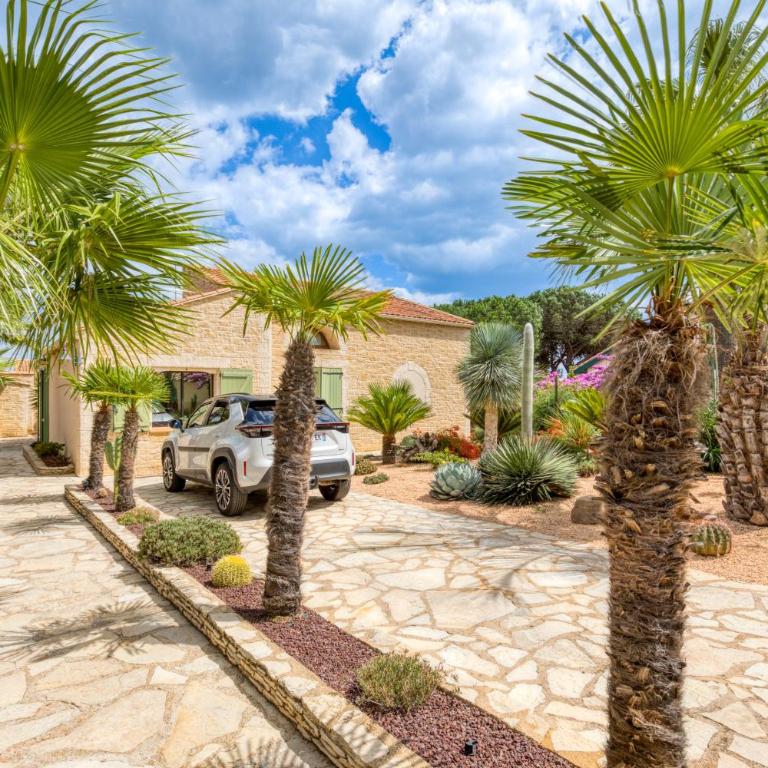 La Palmeraie - Chambre Musique - Chambre Double - Vue sur Mer - 19
