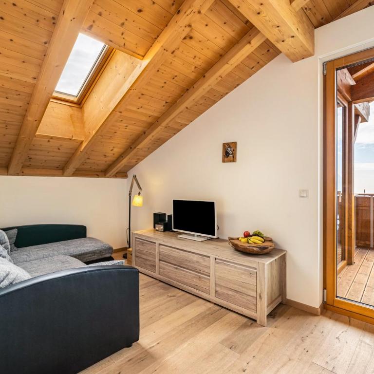 Eggerhof Fernblick - Appartamento Deluxe con 2 Camere da Letto e Vista Giardino - 11