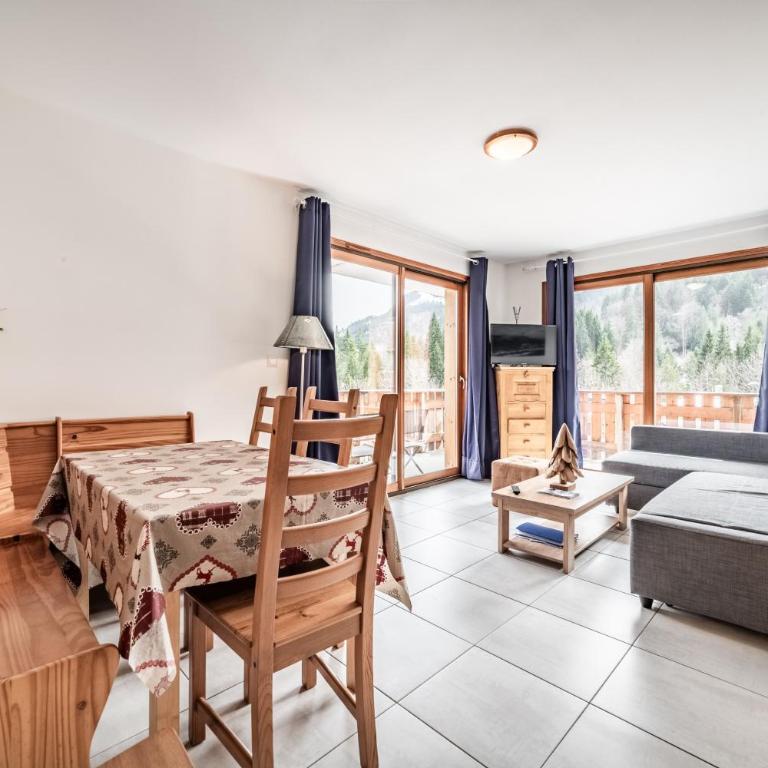 Appart 6 pers – Accès direct Ski - Appartement 2 Chambres avec Vue sur la Montagne - 1