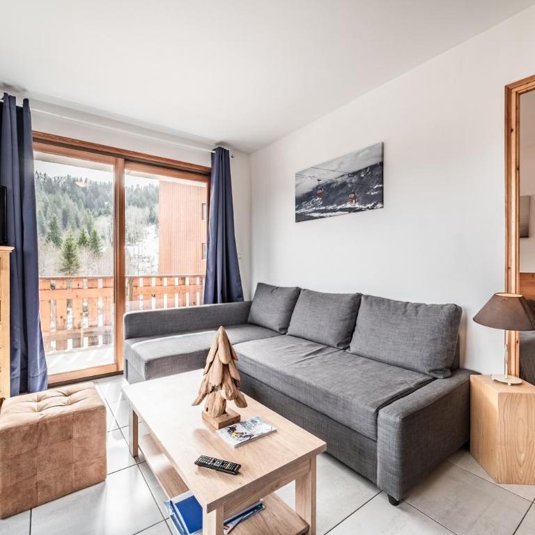 Appart 6 pers – Accès direct Ski - Appartement 2 Chambres avec Vue sur la Montagne - 3