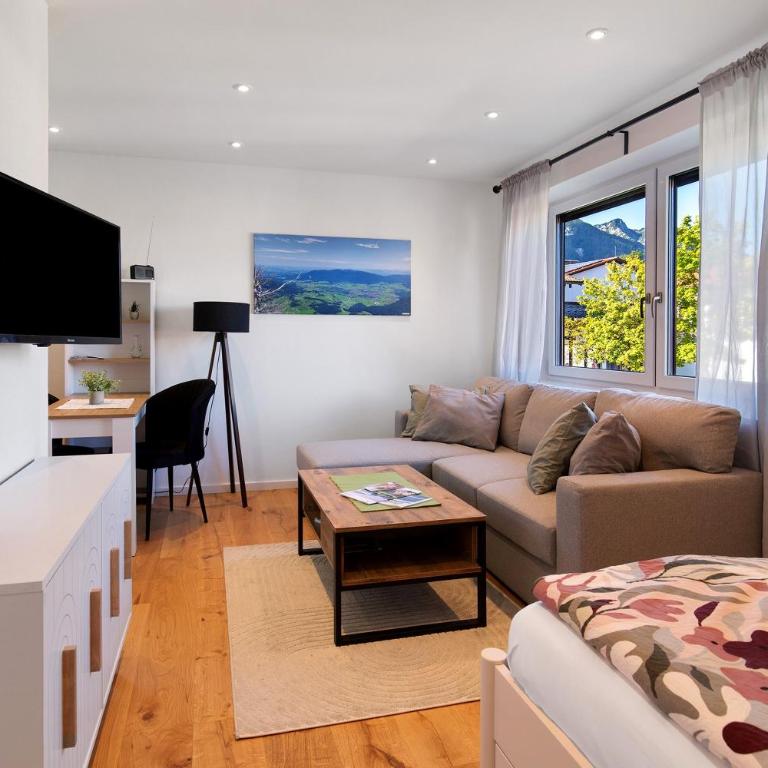Ferienwohnung Sophia Inzell - Neu - Studio mit Bergblick - 1