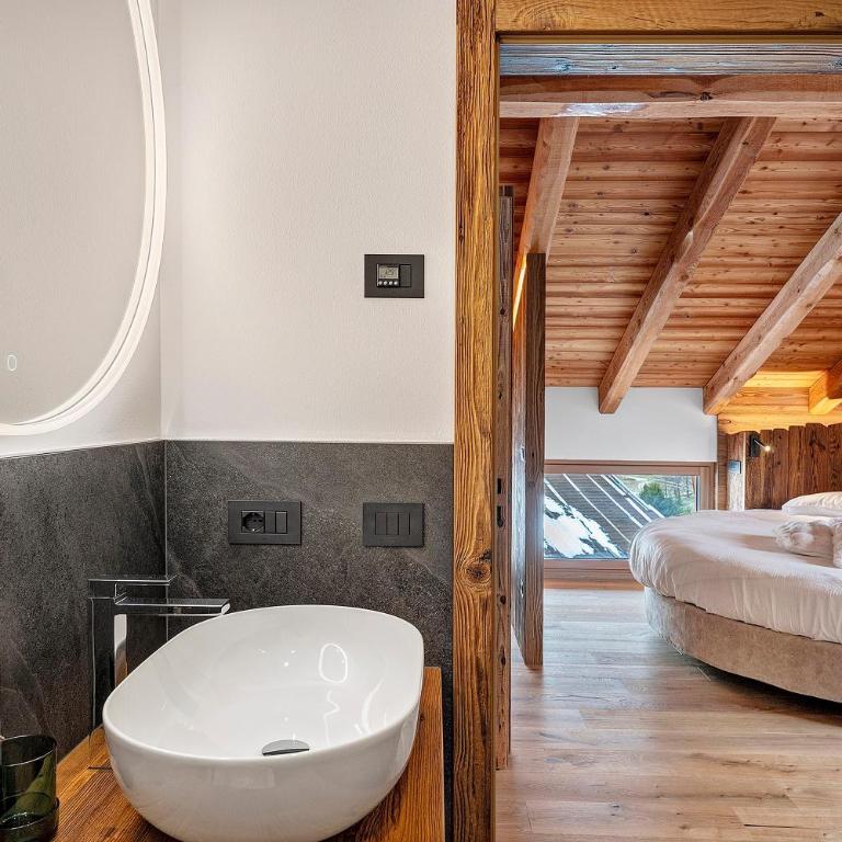 Lòni Lodge Vermiglio - Appartement 1 Chambre Supérieur avec Balcon - 29