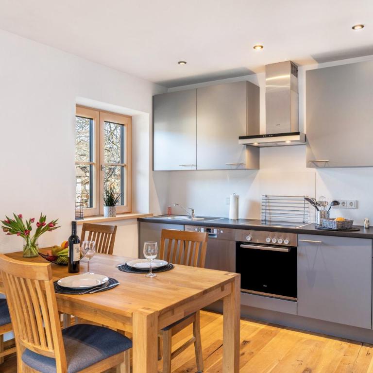 Ferienwohnung Wetterstoa - Superior Apartment mit 1 Schlafzimmer und Balkon - 9