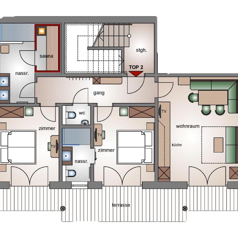 Luxurious apartment with sauna in Königsleiten - Appartamento con 2 Camere da Letto - 21