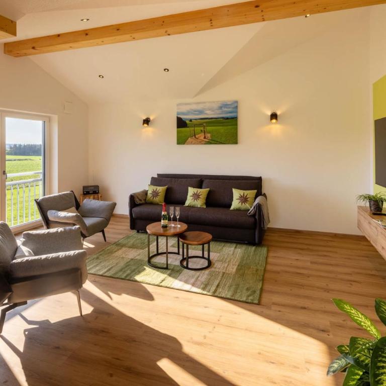Ferienwohnung Egg-Hof - Apartment mit 1 Schlafzimmer und Gartenblick - 2