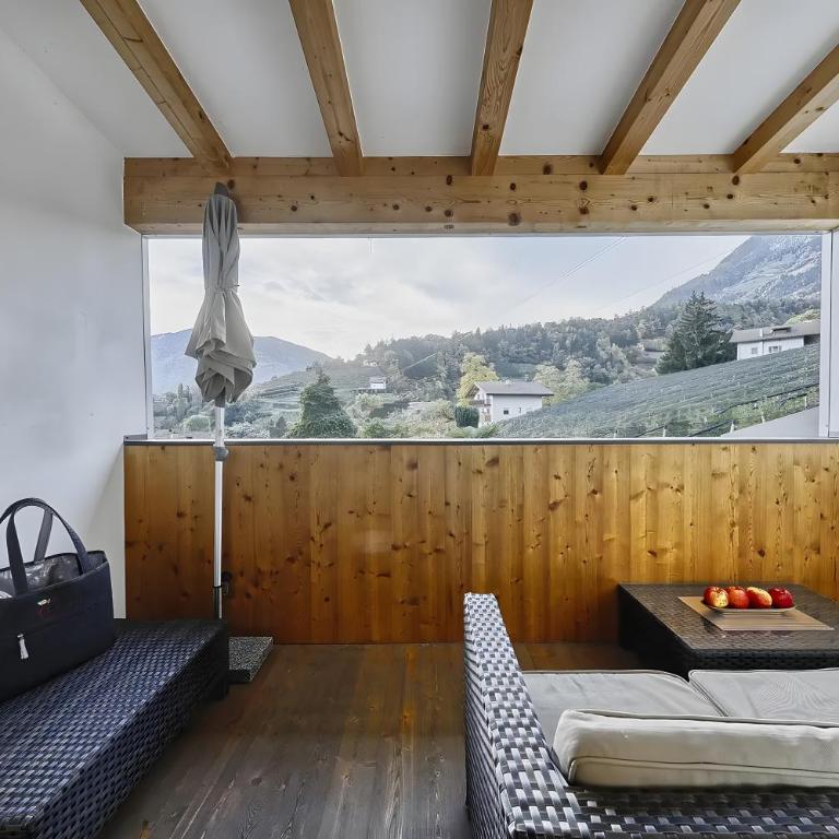 Feldhof Apartment Apfeloase - Deluxe-Apartment mit 2 Schlafzimmern und Gartenblick - 15