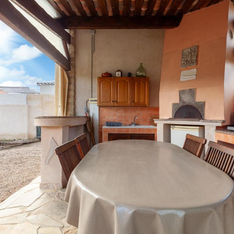 Appart Côte bleue avec jardin - One-Bedroom Apartment with Garden View - 12