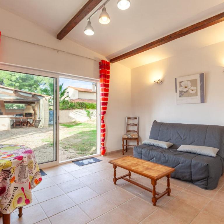 Appart Côte bleue avec jardin - One-Bedroom Apartment with Garden View - 2