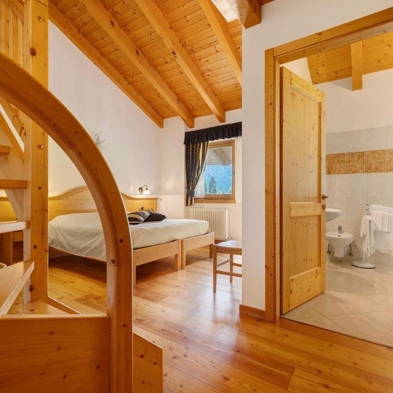 Agritur Maso Pan - Vierbettzimmer mit Dusche - 10
