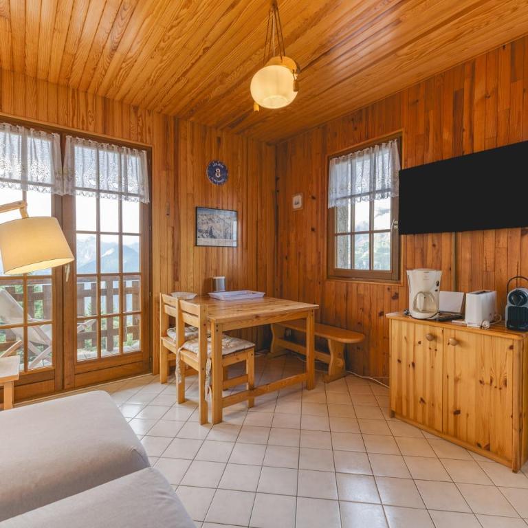 Meije 4 Chaleureux Appt Proche - Appartement 2 Chambres Deluxe avec Balcon - 1