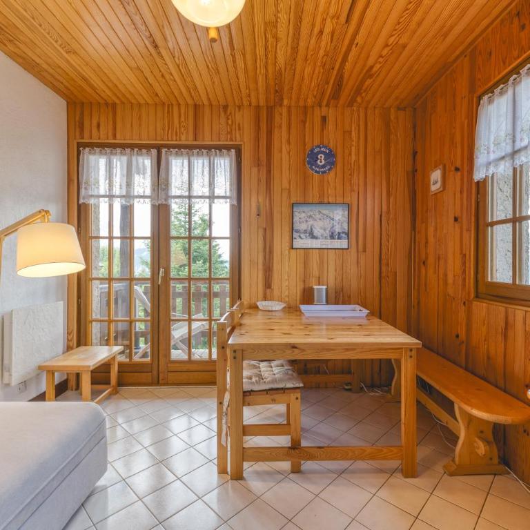 Meije 4 Chaleureux Appt Proche - Appartement 2 Chambres Deluxe avec Balcon - 4
