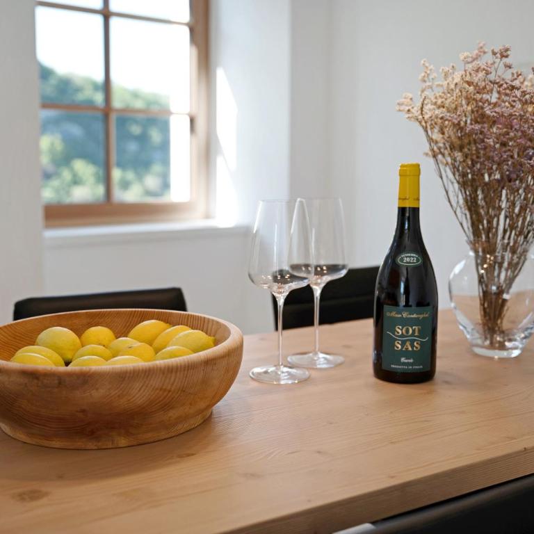 Maso Cantanghel wine retreat - Apartment mit 1 Schlafzimmer und Gartenblick - 6