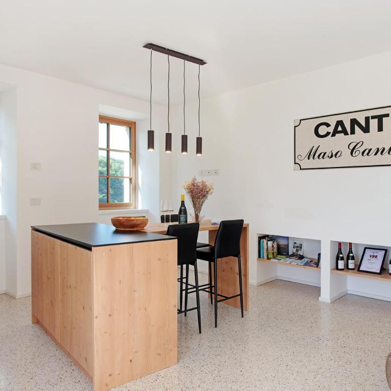 Maso Cantanghel wine retreat - Apartment mit 1 Schlafzimmer und Gartenblick - 5