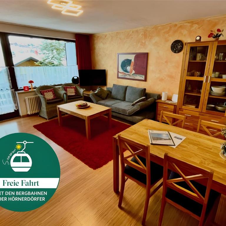 Ferienwohnung Bergrose - Studio mit Terrasse - 32