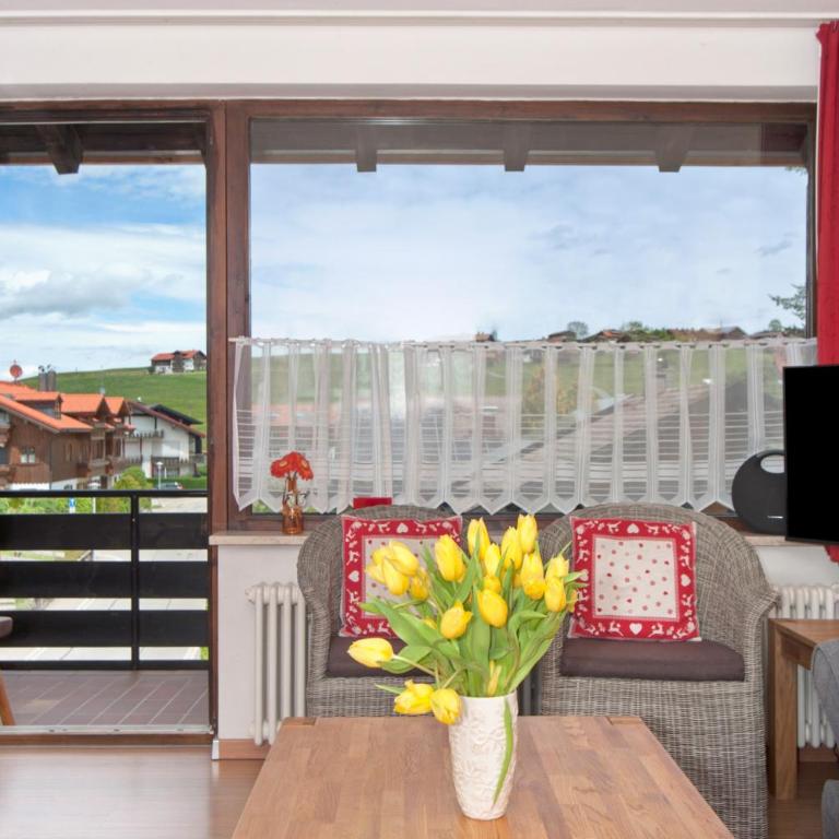 Ferienwohnung Bergrose - Studio mit Terrasse - 10