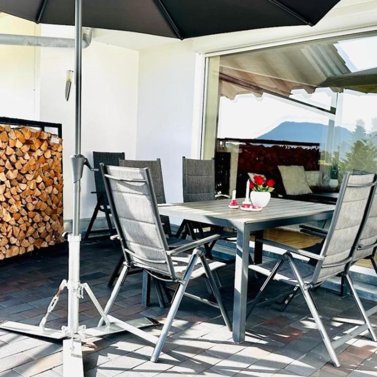 Ferienwohnung Panoramablick - Apartment mit 3 Schlafzimmern und Bergblick - 36