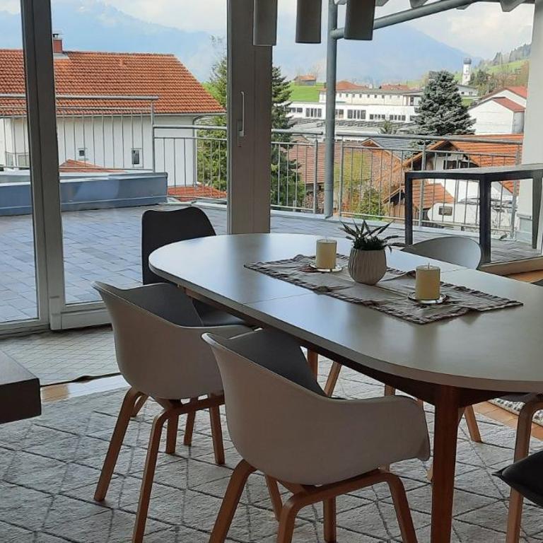 Ferienwohnung Panoramablick - Apartment mit 3 Schlafzimmern und Bergblick - 9