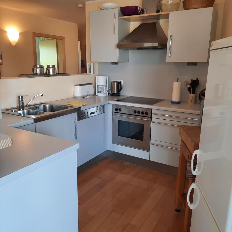 Ferienwohnung Panoramablick - Apartment mit 3 Schlafzimmern und Bergblick - 18