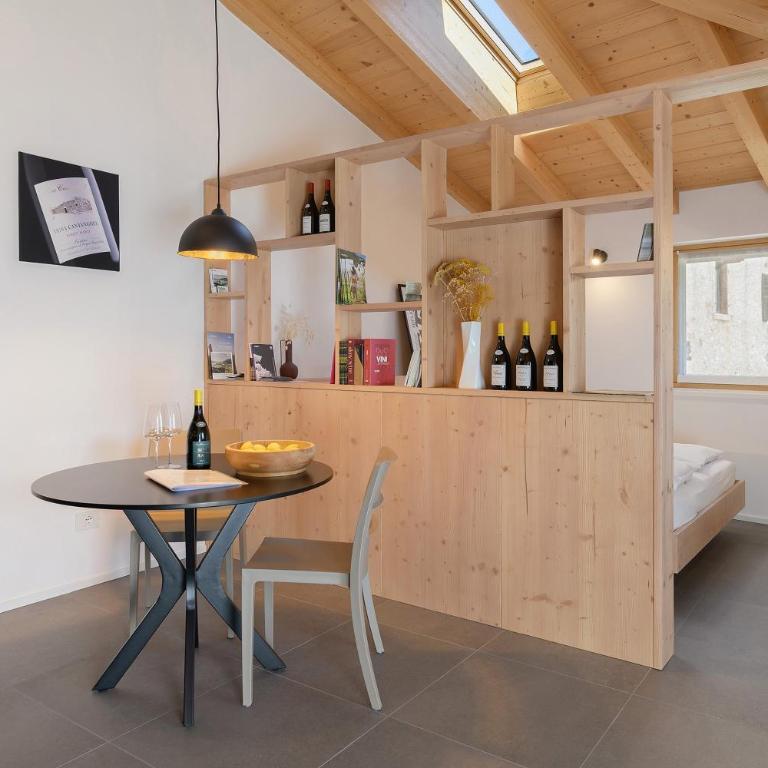 Maso Cantanghel wine retreat - Studio mit Bergblick - 4