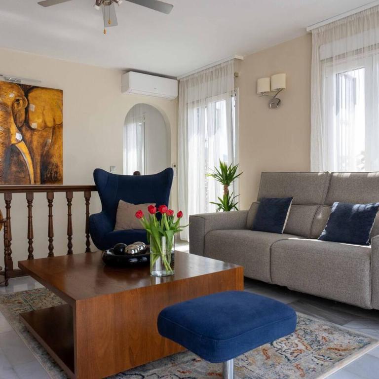 Lovely Pueblo House with Pool & Sea Views Mijas - Habitación Individual - 3