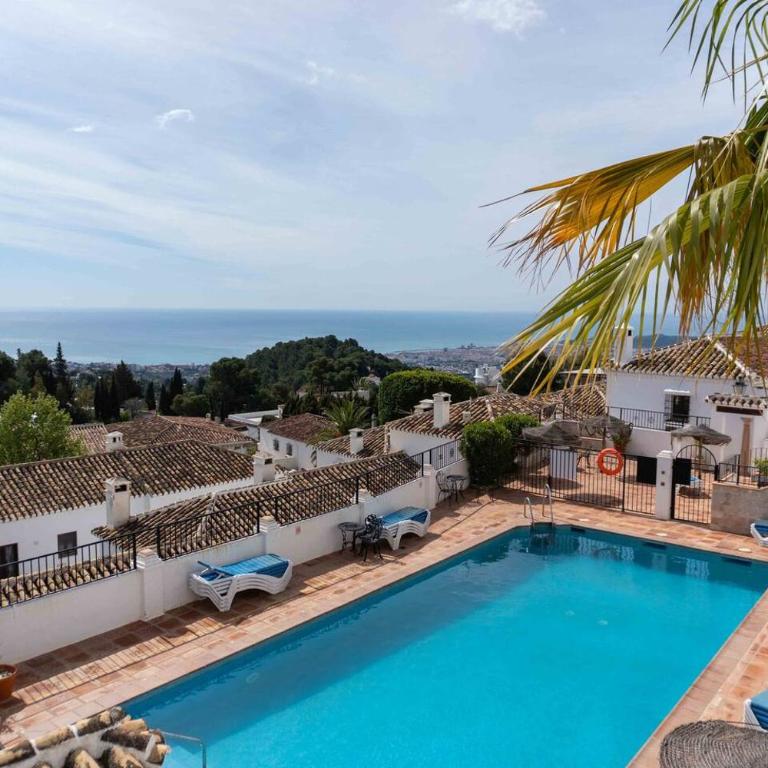Lovely Pueblo House with Pool & Sea Views Mijas - Habitación Individual - 9