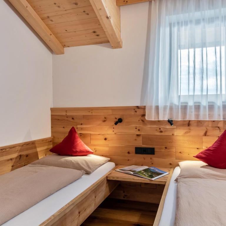 Hatzes App Langkofel - Appartamento Deluxe con 2 Camere da Letto e Vista Giardino - 14
