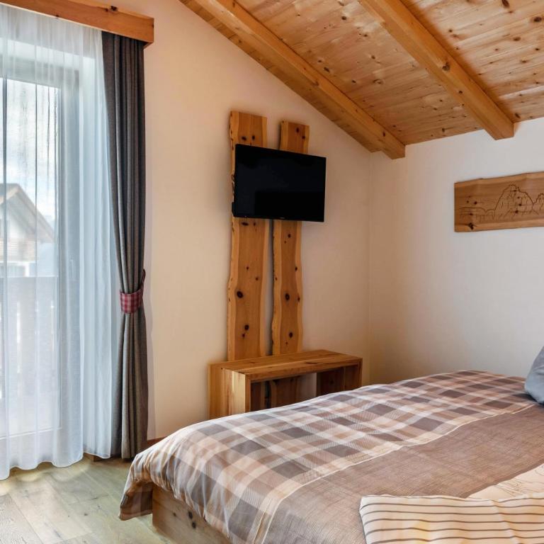 Hatzes App Langkofel - Appartamento Deluxe con 2 Camere da Letto e Vista Giardino - 11