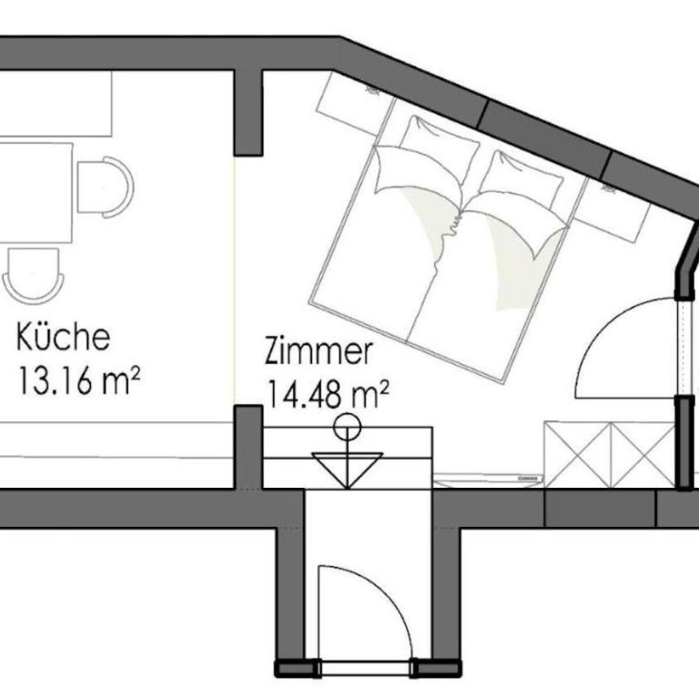 Haus Sabrina Masnerjoch - Studio mit Bergblick - 7