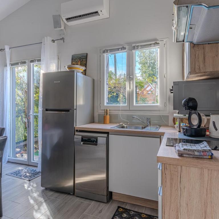 Chalet studio bassin d'Arcachon - One-Bedroom House - 6