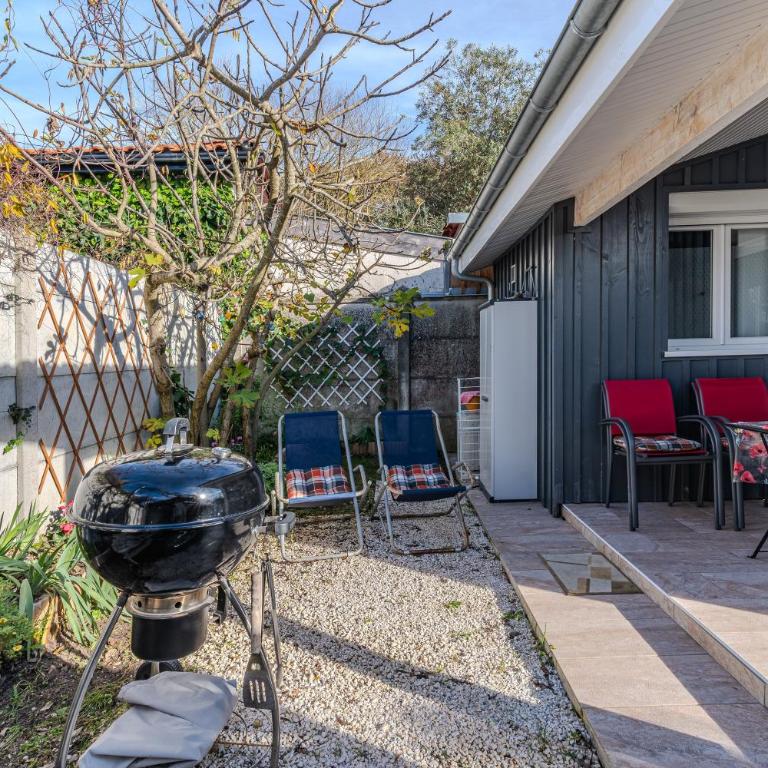 Chalet studio bassin d'Arcachon - One-Bedroom House - 20