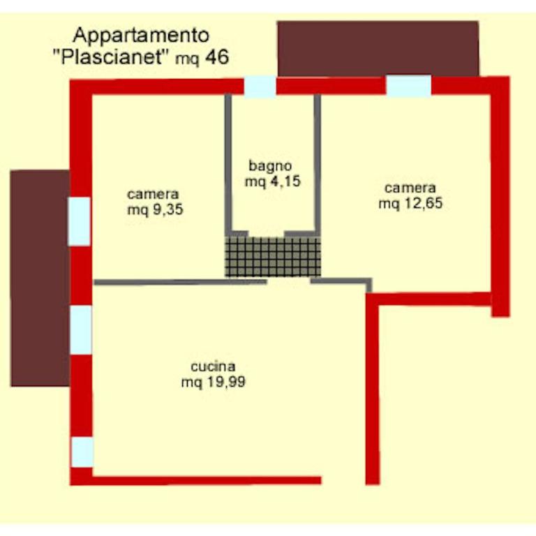 Bait dal Cucù App Plascianet - Appartamento Deluxe con 2 Camere da Letto e Vista Giardino - 18