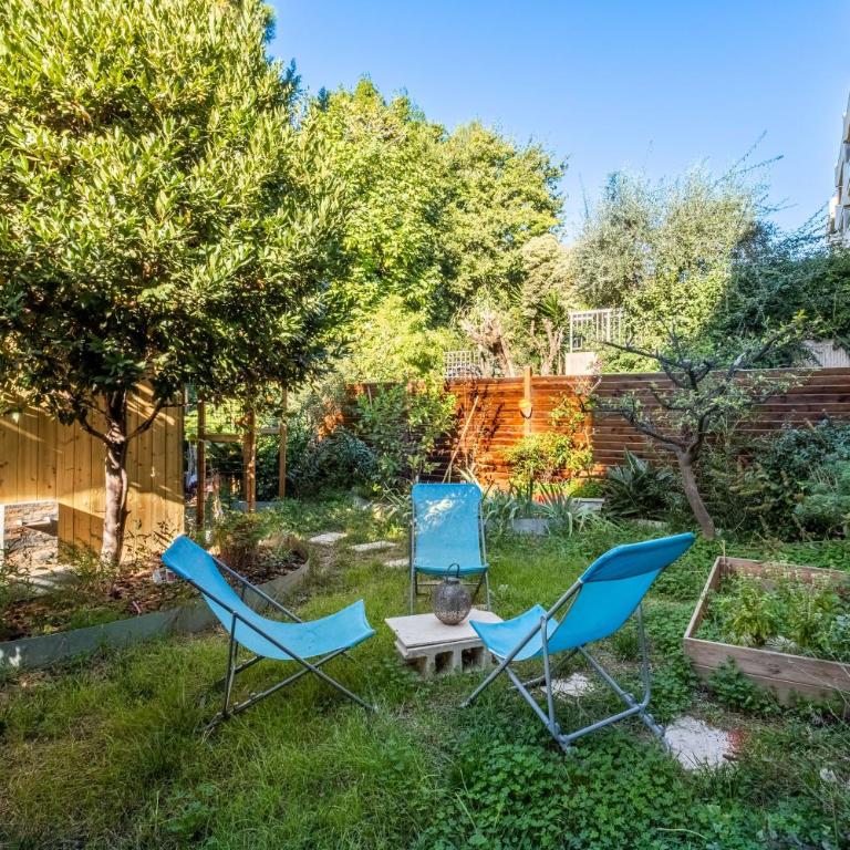 Spacieux Appart en rez de jardin - Appartement 3 Chambres Premium avec Balcon - 5