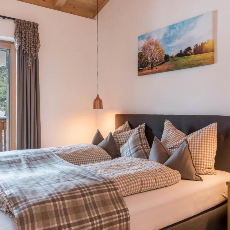 Schartneralm Kiefer Family - Deluxe-Apartment mit 2 Schlafzimmern und Gartenblick - 21