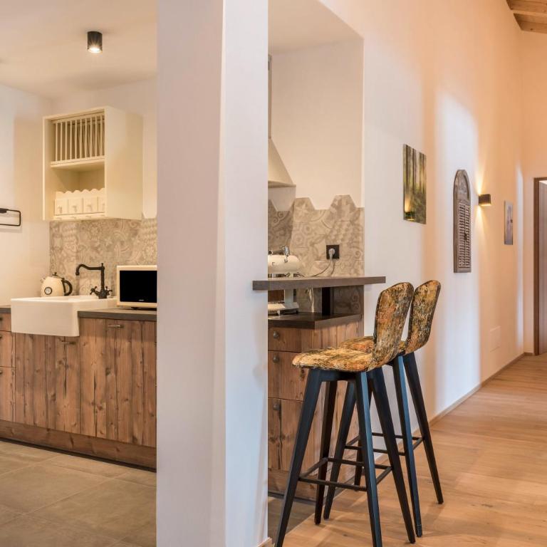 Schartneralm Kiefer Family - Deluxe-Apartment mit 2 Schlafzimmern und Gartenblick - 15